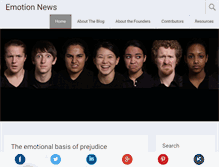 Tablet Screenshot of emotionnews.org